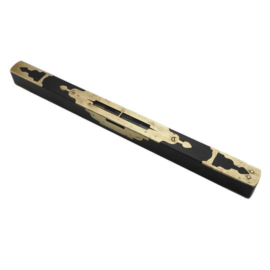 Early Scottish 11" Long Ebony Level by Buist