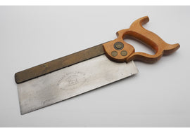 Fine Little Used Tyzack Brass Backed Gents Saw