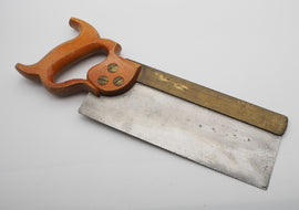 Fine Little Used Tyzack Brass Backed Gents Saw