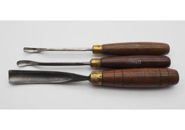 3 Good William Marples Carving Gouges