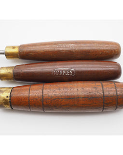 3 Good William Marples Carving Gouges