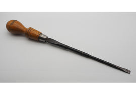 Nice 18 1/2" Long Scottish Spindle Screwdriver