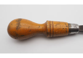 Nice 18 1/2" Long Scottish Spindle Screwdriver