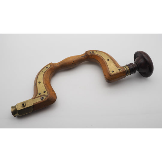 Good Brass Inlaid Beech Button Chuck Brace by Sorby
