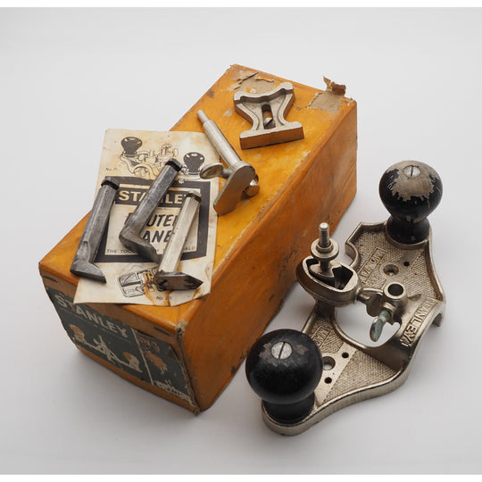 Boxed Stanley England No. 71 Router Plane. Complete