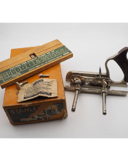 Little Used Stanley England No. 50 Combination Plane. Complete.