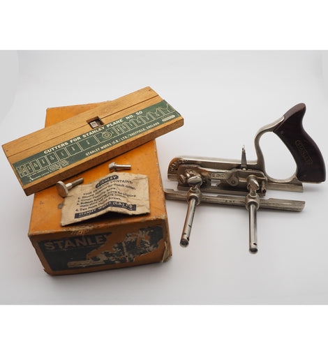 Little Used Stanley England No. 50 Combination Plane. Complete.