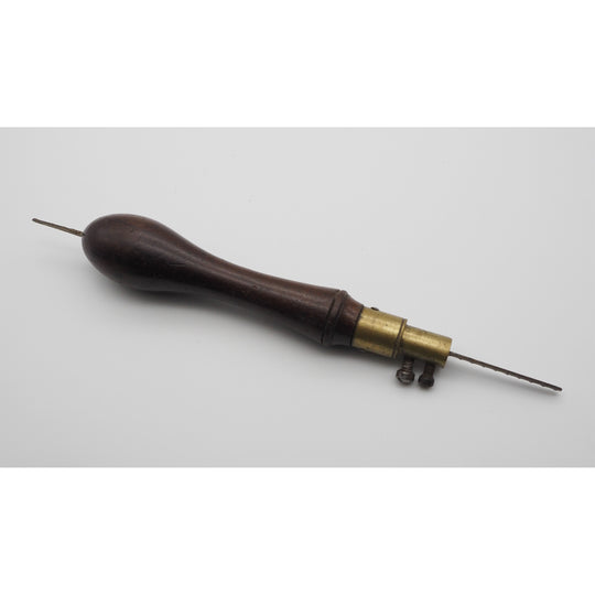 Early Rosewood & Brass Pad Saw and Blade