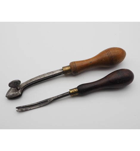 Two Vintage Dixon Leatherworkkers Tools