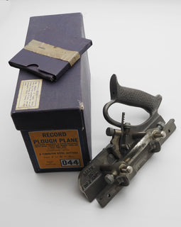War Time Record Sheffield No. 044 Rebate Plane. Boxed
