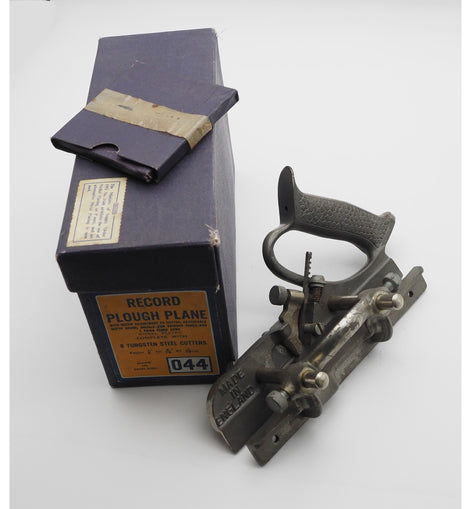 War Time Record Sheffield No. 044 Rebate Plane. Boxed