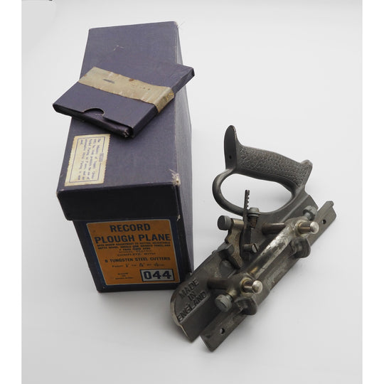 War Time Record Sheffield No. 044 Rebate Plane. Boxed