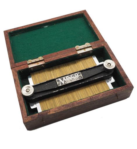 Large Maco Template Gauge in Original Wooden Box
