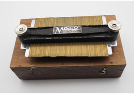 Large Maco Template Gauge in Original Wooden Box
