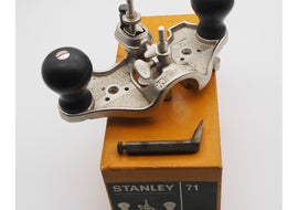 Little Used Stanley England No. 71 Router. Boxed