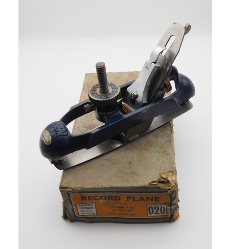 Superb Record, Sheffiels No. 020 Compass Plane. Boxed