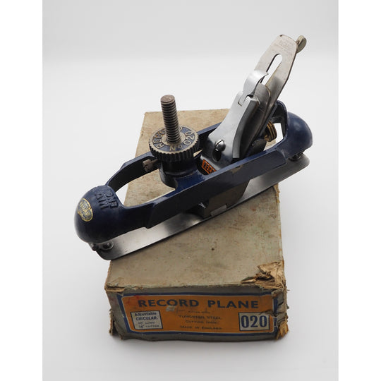 Superb Record, Sheffiels No. 020 Compass Plane. Boxed