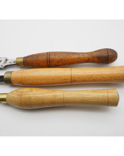 3 Good Vintage Turning Chisels