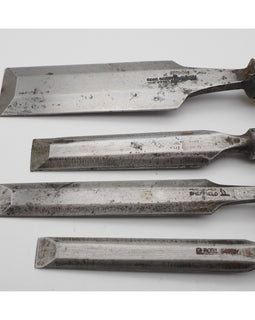 8 Good Vintage Bevel-Edged Chisels. Marples & Sorby