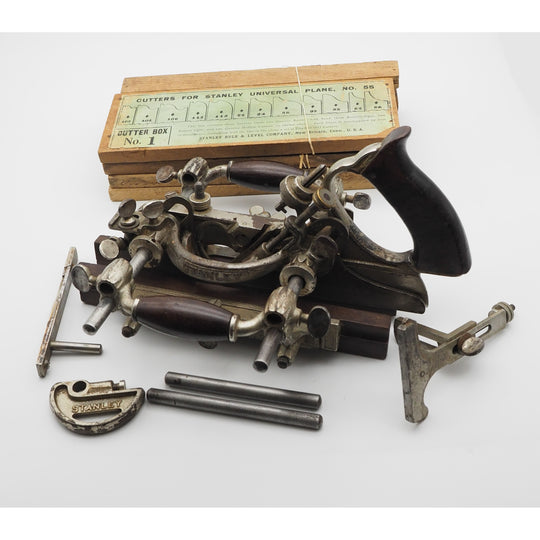 Early 1900's Stanley USA No. 55 Combination Plane. Complete
