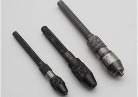 3 Good Engineers or Modelmakers Hand Drills or Pin Vices