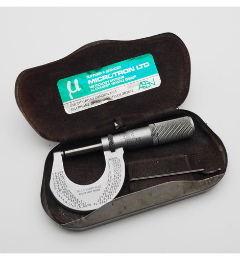 L. S. Starrett, England Micrometer in Original Case