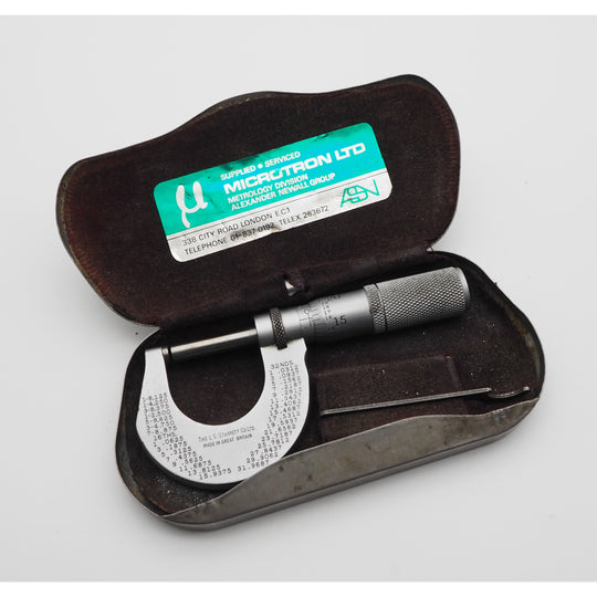 L. S. Starrett, England Micrometer in Original Case