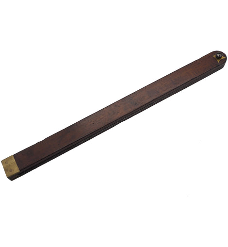 Nice Quality Mahogany and Brass angle Bevel