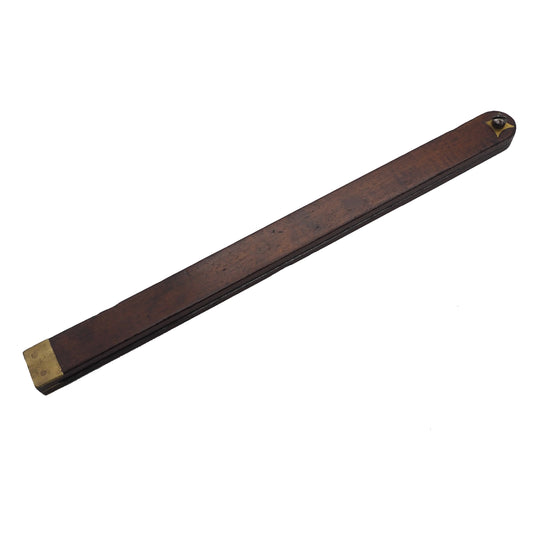 Nice Quality Mahogany and Brass angle Bevel