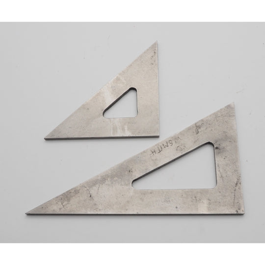 Good Clean Pair of Engineers Set Squares