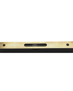 Nice Quality 6" Long Ebony & Brass Level by Rabone