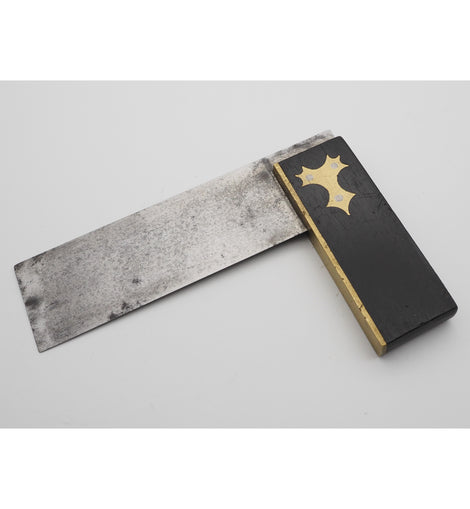 Good Ebony & Brass Small Square