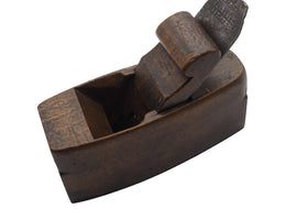 Early Steel Based Beech Small Smoothing Plane