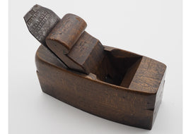 Early Steel Based Beech Small Smoothing Plane