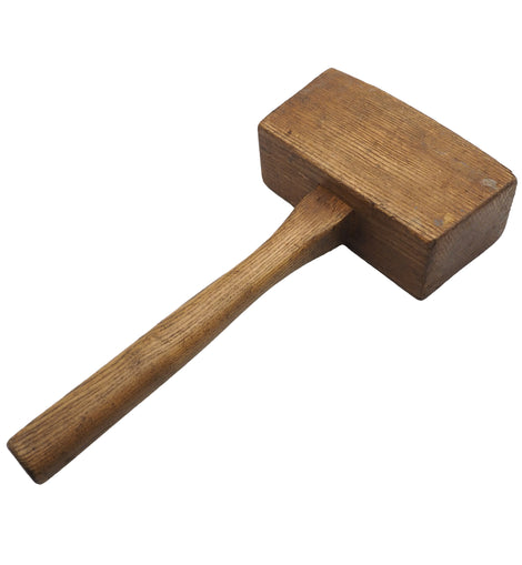 Large Size Hickory Mallet in Good Condition