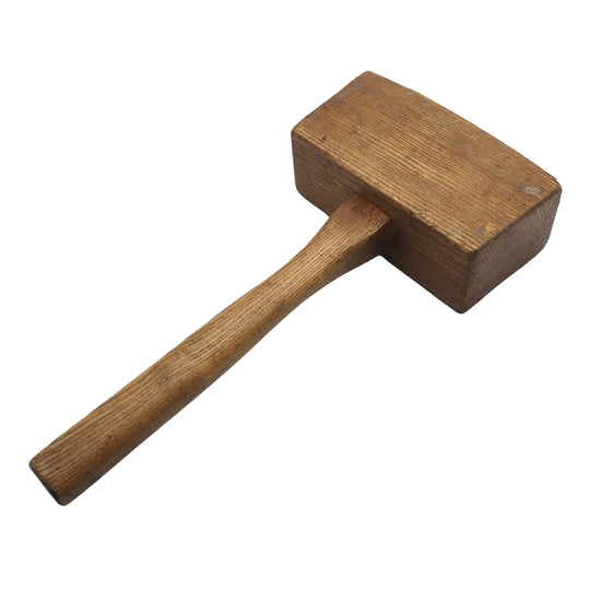 Large Size Hickory Mallet in Good Condition