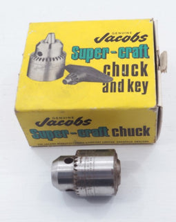 Jacobs Boxed Super-Craft Chuck and Key - Tool Bazaar