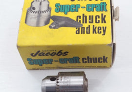 Jacobs Boxed Super-Craft Chuck and Key - Tool Bazaar