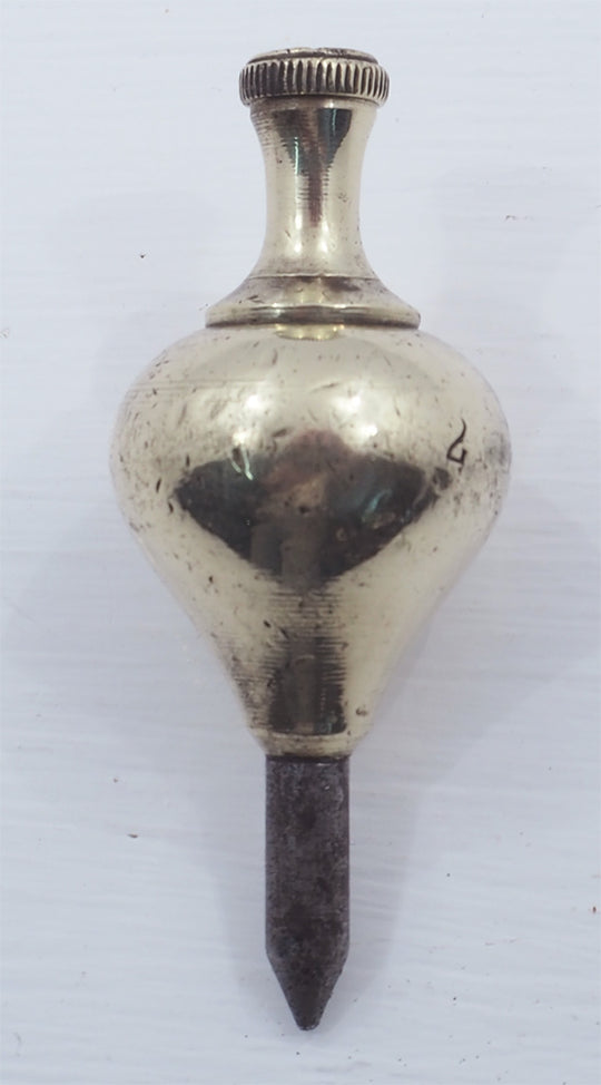 Number 4 Size Brass Plumb Bob