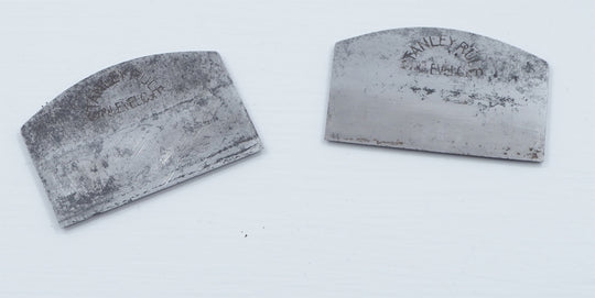 Rare Pair of Original Blades for a Stanley 62 Spokeshave