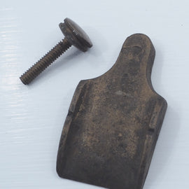 Un-Finished Gunmetal Lever Cap and Screw - Tool Bazaar