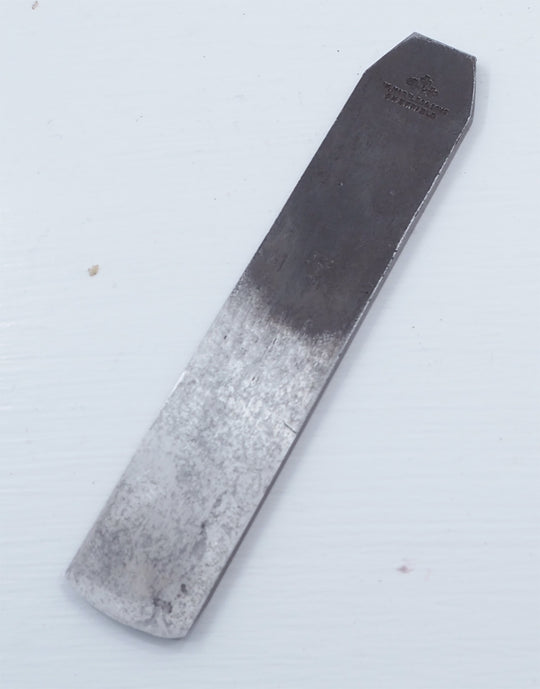Rare 1" Wide William Marples Single Solid Plane Blade