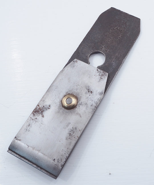 Good 2 1/4" Wide Tapered Blade and Backing Iron