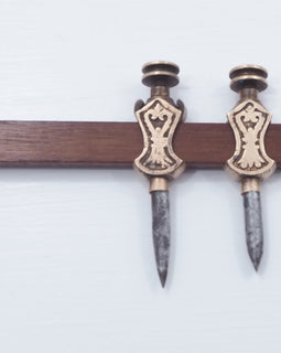 Small Decorative Pair Of Trammels - Tool Bazaar