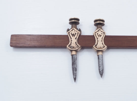 Small Decorative Pair Of Trammels