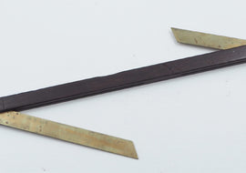 Early Rosewood and Brass Double Bevel - Tool Bazaar
