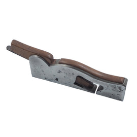 Small Cast Metal Rebate Plane with Walnut Infill