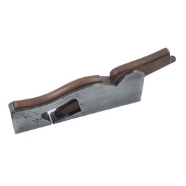 Small Cast Metal Rebate Plane with Walnut Infill
