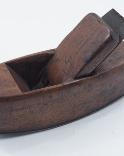 Large Steel Based Wooden Compass Plane - Tool Bazaar