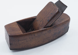 Large Steel Based Wooden Compass Plane - Tool Bazaar